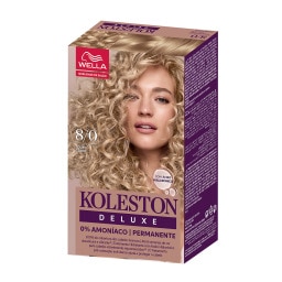 KOLESTON | Βαφή Μαλλιών 8/0 Ανοιχτό Ξανθό Deluxe Kit 1 Τεμάχιο