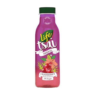 LIFE | Ice Tea Ιβίσκος Cranberry 0% Ζάχαρη 500ml