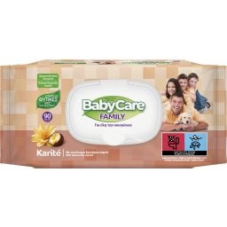 BABY CARE | Μωρομάντηλα Family Karite 90 Τεμάχια