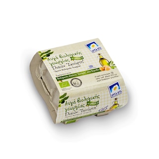 ΧΡΥΣΑ ΑΥΓΑ | Organic Eggs Omega 3 Bio 4 Pieces