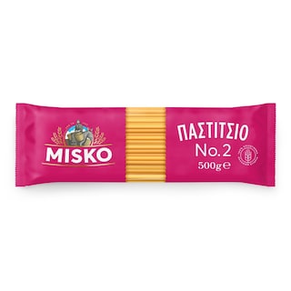 MISKO | Μακαρόνια Παστίτσιο Νο2 500g