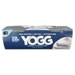 YOGG | Επιδόρπιο Yogg High Protein Natural 2x170g