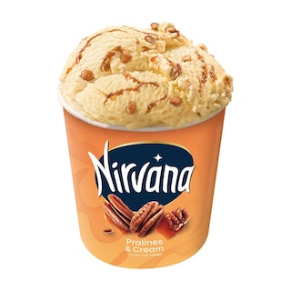 NIRVANA | Παγωτό Pralines & Cream 549g