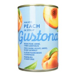 GUSTONA | Κομπόστα Ροδάκινα Μισά 410g