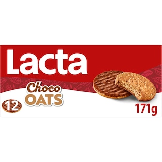 LACTA | Μπισκότα Choco Oats 171g