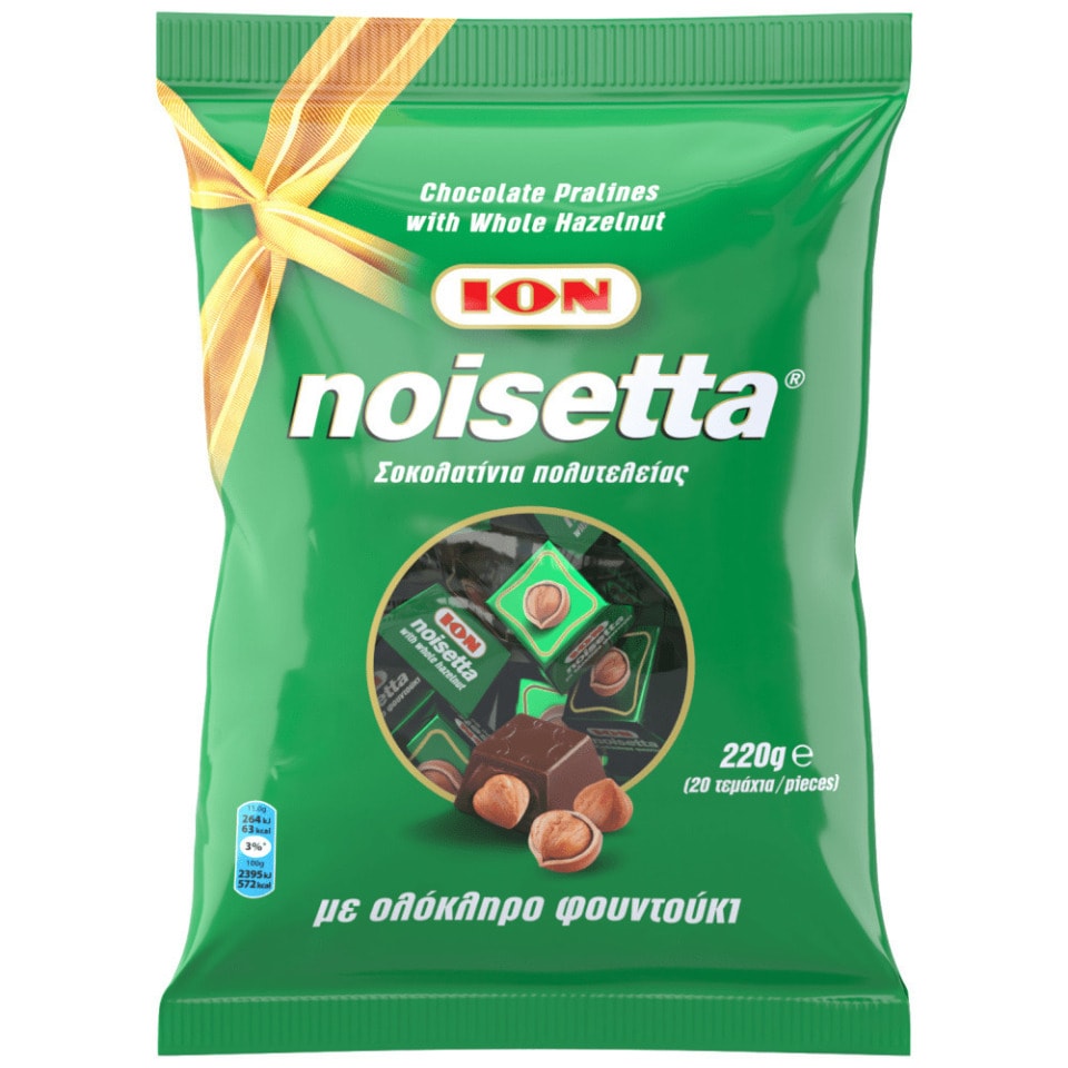 ΙΟΝ Σοκολατάκια Noisetta 220g