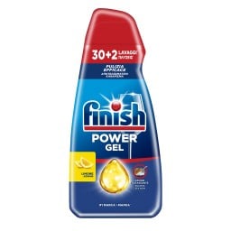 FINISH | Απορρυπαντικό Πλυντηρίου Πιάτων All in 1 Max Power Gel Lemon 600ml