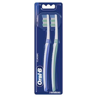 ORAL B | Οδοντόβουρτσα Classic Care 40mm Μέτρια 2 Τεμάχια