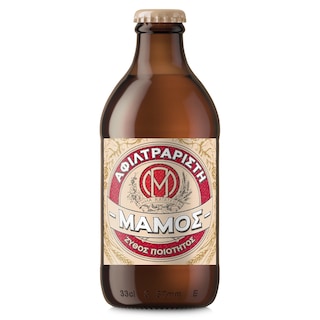 ΜΑΜΟΣ | Μπύρα Αφιλτράριστη Pilsner Φιάλη 330ml