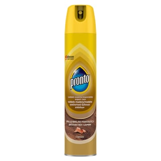 PRONTO | Γυαλιστικό Spray Ξύλινων Επίπλων 300ml