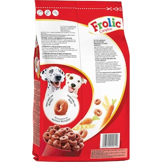 FROLIC | Ξηρά Τροφή Σκύλων με Μοσχάρι και Καρότο  1.5 kg