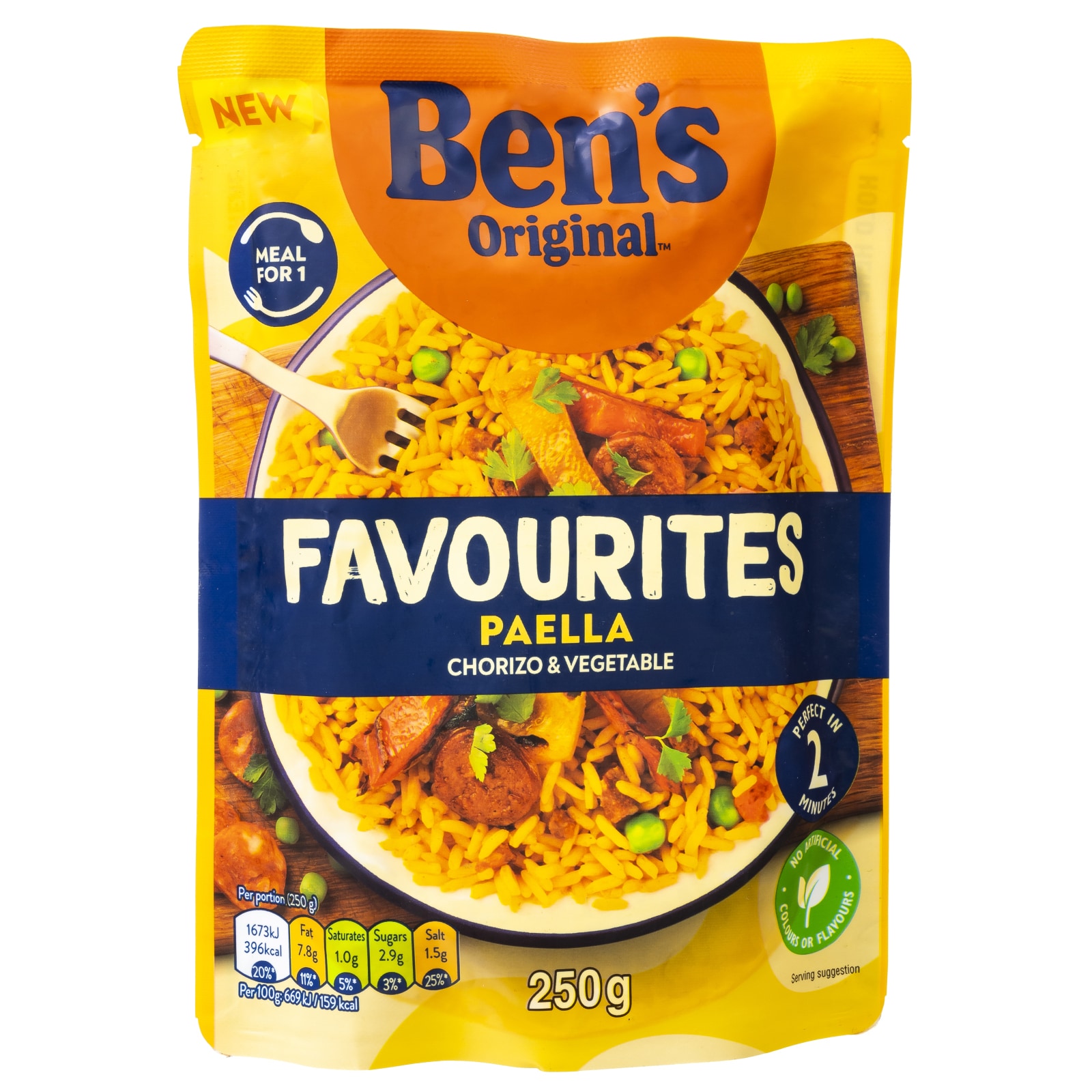 BEN'S Paella Favourites Τσορίθο και Λαχανικά 250g