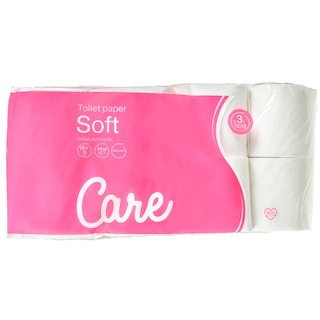 CARE | Χαρτί Υγείας Soft 3 Φύλλα 16 Ρολά 1.83kg