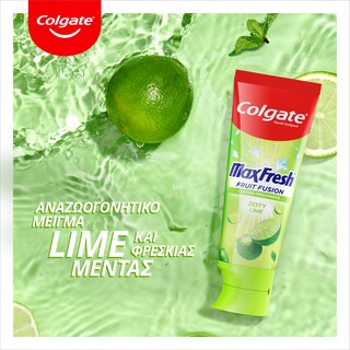 COLGATE | Οδοντόκρεμα Max Fresh Zesty Lime 75ml