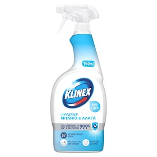 KLINEX | Spray Καθαρισμού Hygiene Μπάνιο 750ml