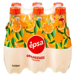 ΕΨΑ | Πορτοκαλάδα με Ανθρακικό Φιάλη 6x330ml
