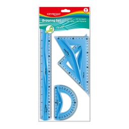 KEYROAD | Σετ Γεωμετρίας Flexible 4 Τεμάχια