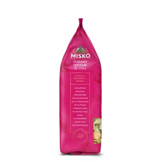 MISKO | Τορτελίνι Τρικολόρε με Τυριά 250g