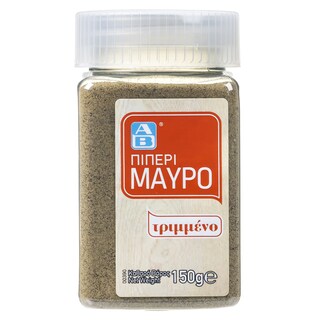 Πιπέρι Μαύρο Τριμμένo 150g