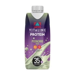 VITALINE | Ρόφημα Γάλακτος Protein Φιστίκι 330ml