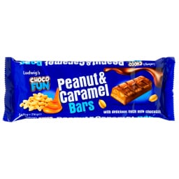 CHOCO FUN | Μπάρα Σοκολάτας Φιστίκι Καραμέλα 6x36g