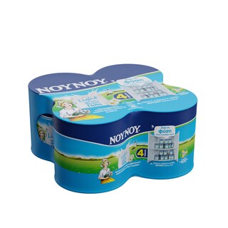 ΝΟΥΝΟΥ | Γάλα Συμπυκνωμένο Χαμηλά Λιπαρά 4x170g