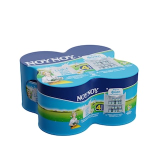 ΝΟΥΝΟΥ | Γάλα Συμπυκνωμένο Χαμηλά Λιπαρά 4x170g