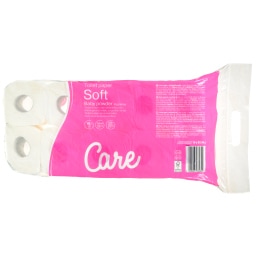 CARE | Χαρτί Υγείας Υγείας Baby Powder 3 Φύλλα 10 Ρολά 899g