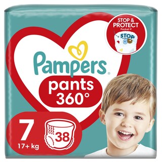 PAMPERS | Πάνες Βρακάκι Μωρού Pants Νο7 38 Τεμάχια
