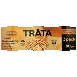 ΤΡΑΤΑ | Τόνος Καπνιστός 3x52g