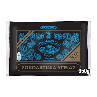 ΠΑΥΛΙΔΗΣ | Σοκολατίνια Υγείας Mini 70% Κακάο 350g