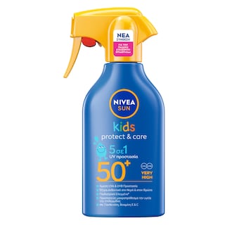 NIVEA | Αντηλιακό Kids Protect & Care Trigger Spray SPF50+ 270ml