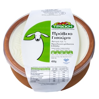 ΤΡΙΚΚΗ | Γιαούρτι Πρόβειο Πήλινο 450g