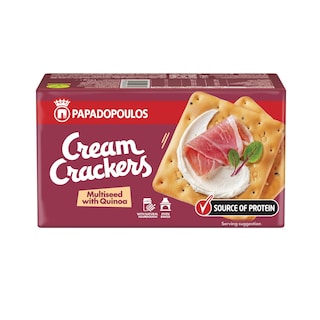 CREAM CRACKERS | Κράκερς Πολύσπορα Κινόα 195g