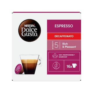 NESCAFE | DOLCE GUSTO | Κάψουλες Καφέ Dolce Gusto Espresso Decaf 16x5.5g