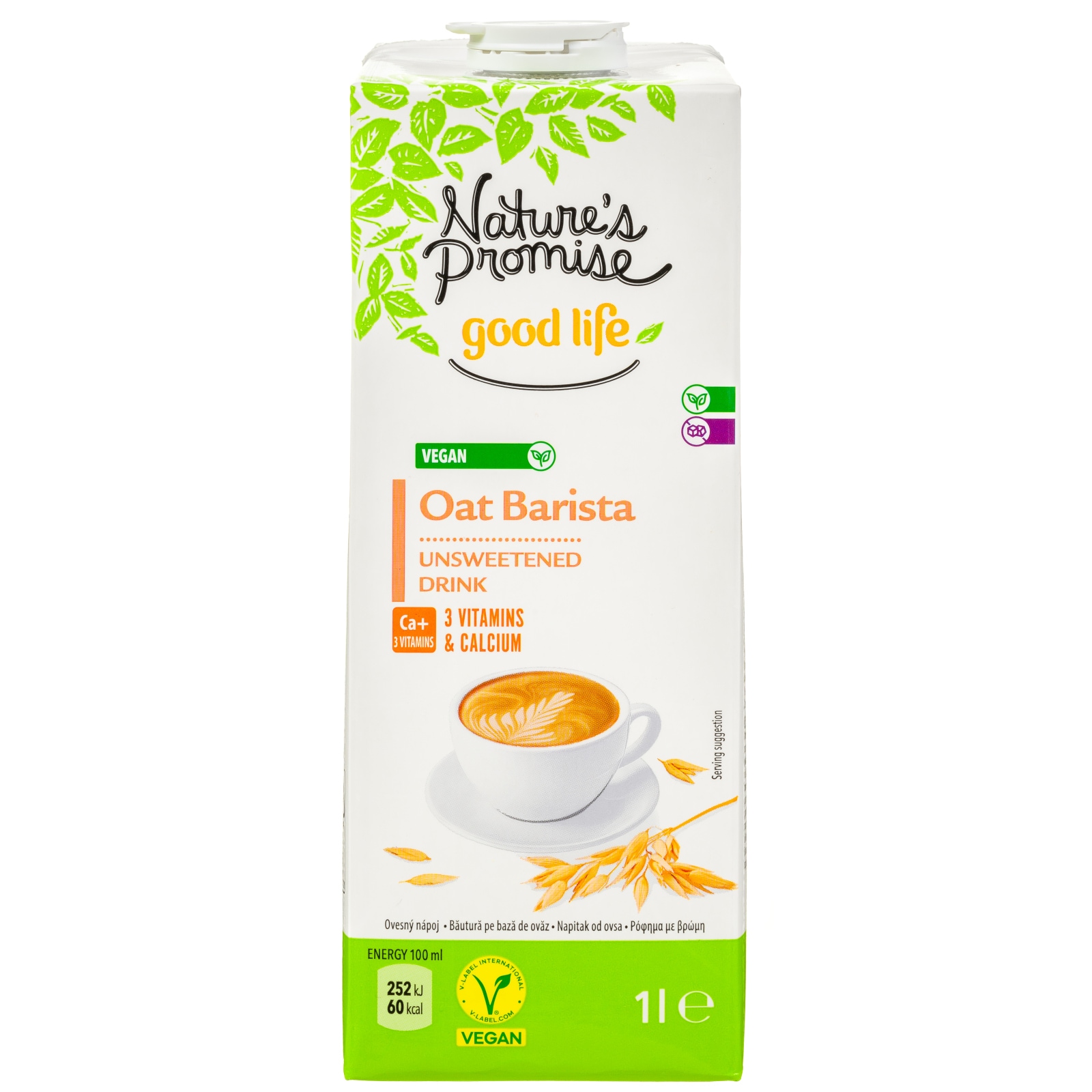 Ρόφημα Βρώμης Barista Vegan 1lt