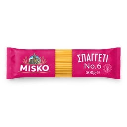 MISKO | Μακαρόνια Σπαγγέτι Νο 6 500 gr