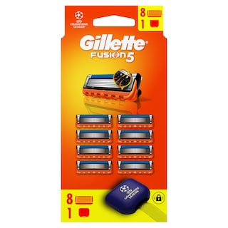 GILLETTE | Ανταλλακτικά Ξυριστικής Μηχανής Fusion 8 Τεμάχια