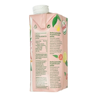 AMITA | Φρουτοποτό Lemonades Γκρέιπφρουτ 330ml