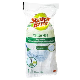 SCOTCH BRITE | Σφουγγαρίστρα Βαμβακερή 1 Τεμάχιο