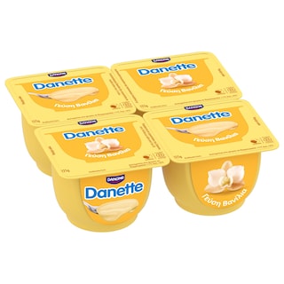 DANETTE | Κρέμα Βανίλια 4x125g