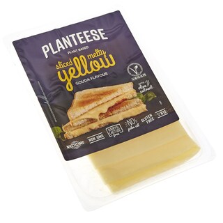PLANTEESE | Φυτικό Melty Yellow Γεύση Gouda Vegan Φέτες 140g