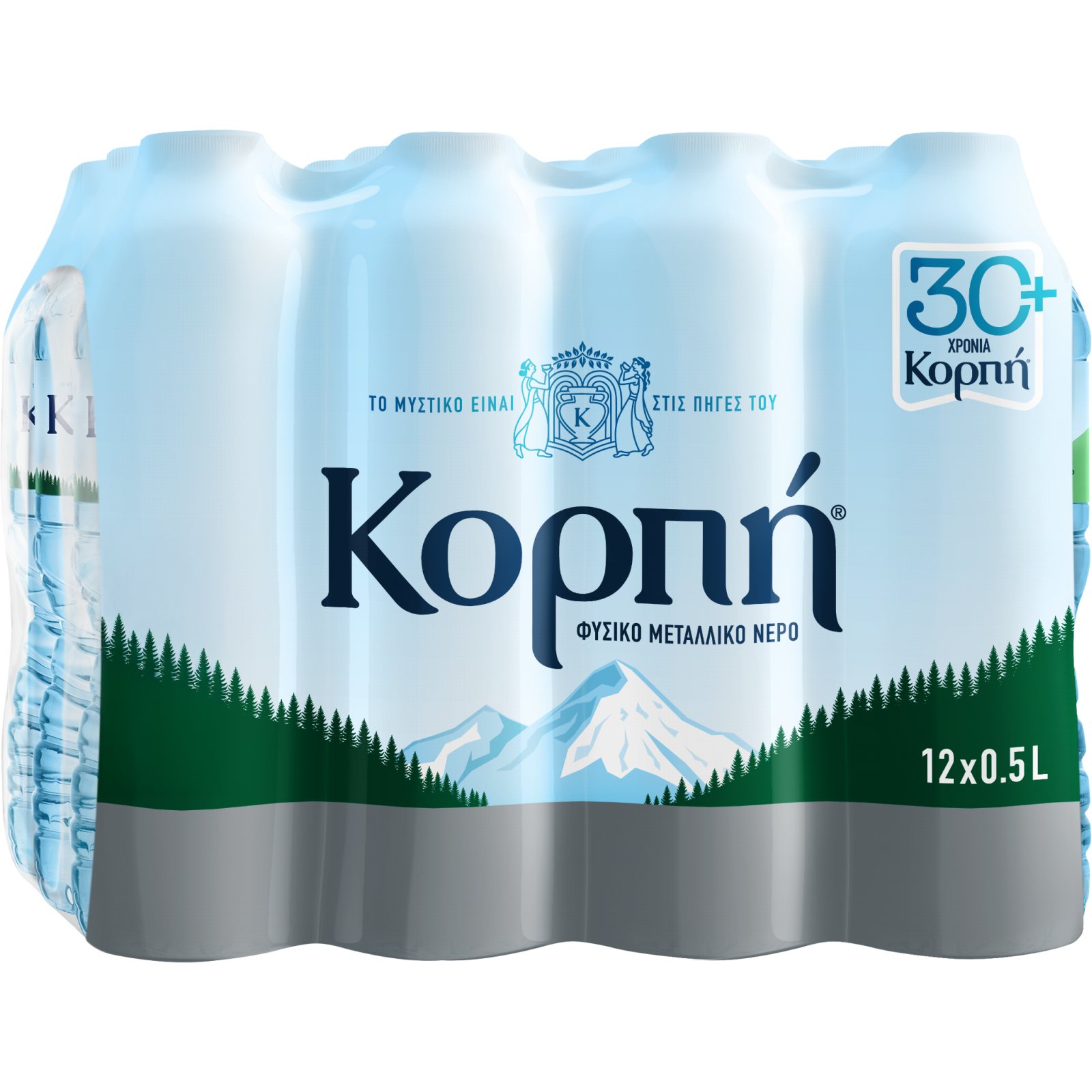 ΚΟΡΠΗ Νερό Φυσικό Μεταλλικό 12x500ml