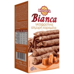 ΒΙΟΛΑΝΤΑ | Γκοφρετίνια Bianca Αλμυρή Καραμέλα 160g