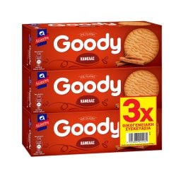 ΑΛΛΑΤΙΝΗ | GOODY | Μπισκότα Goody Κανέλας 3x185g