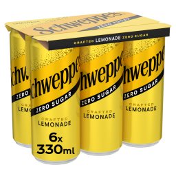 SCHWEPPES | Αναψυκτικό Λεμονάδα Κουτί 6x330ml