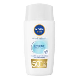 NIVEA | Αντηλιακό Προσώπου UV Face Invisible Daily Fluid SPF50+ 40ml