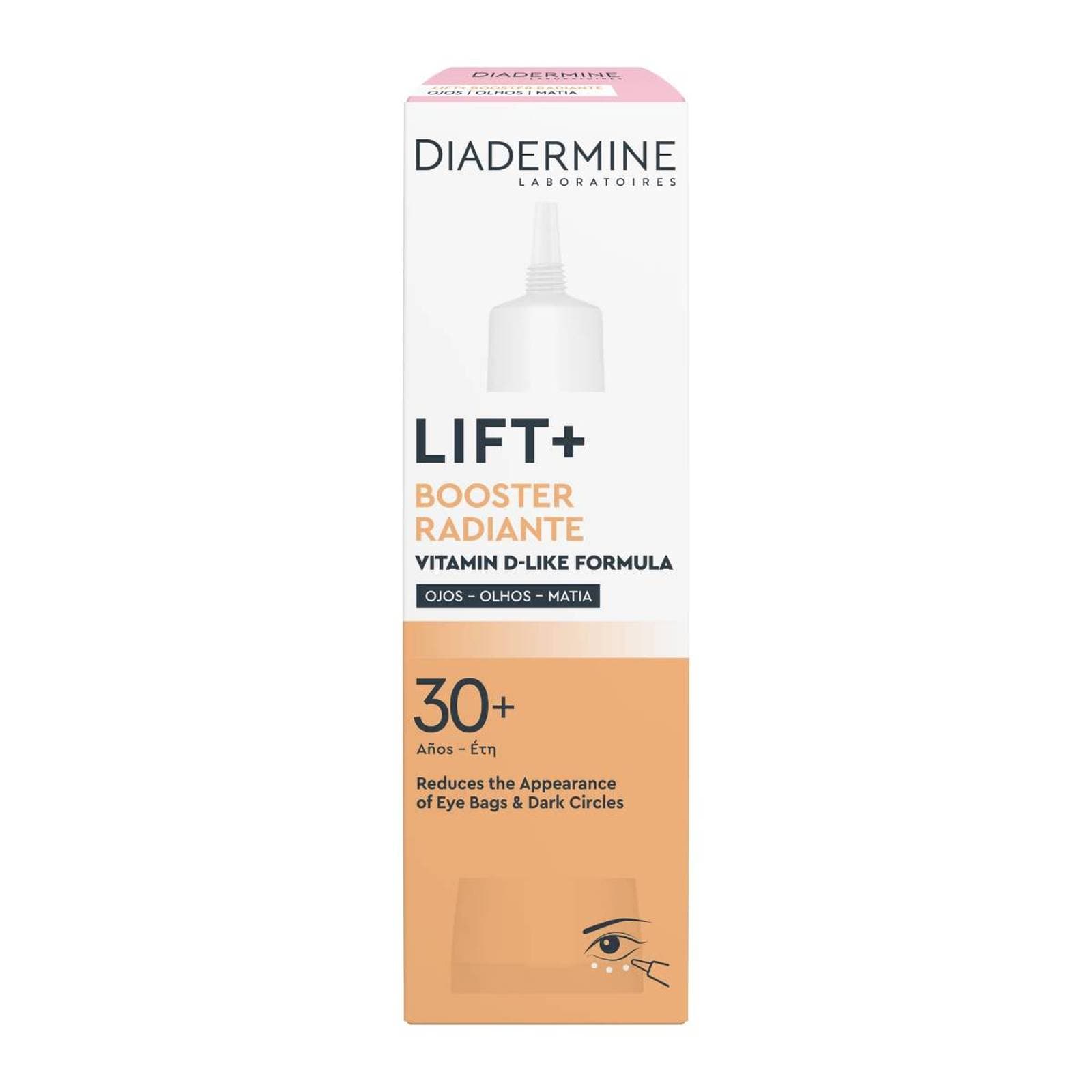 DIADERMINE Κρέμα Ματιών Lift+ Booster Radiante 15ml