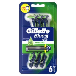GILLETTE | Ξυραφάκια Blue 3 Plus Sensitive 6 Τεμάχια