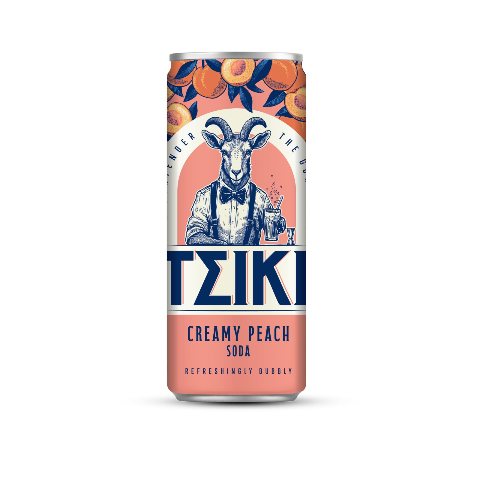 Σόδα Ροδάκινο Κουτί 330ml